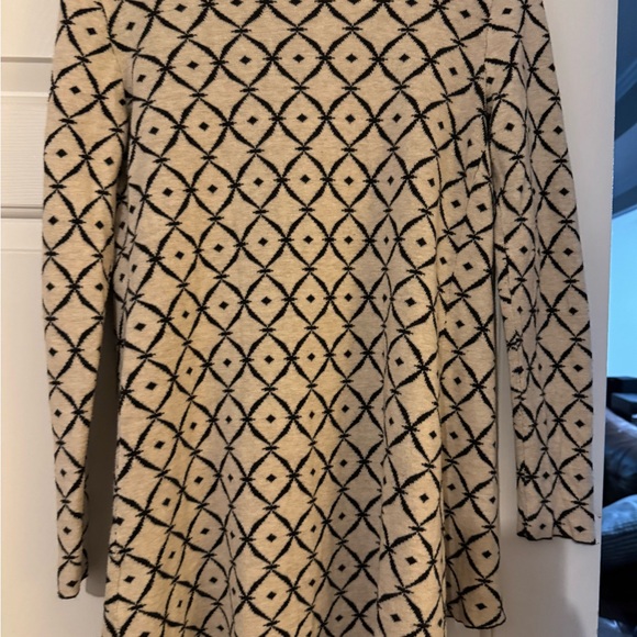 Belldini Cream and Black Cardigan with Yellow Accents - Picture 7 of 7